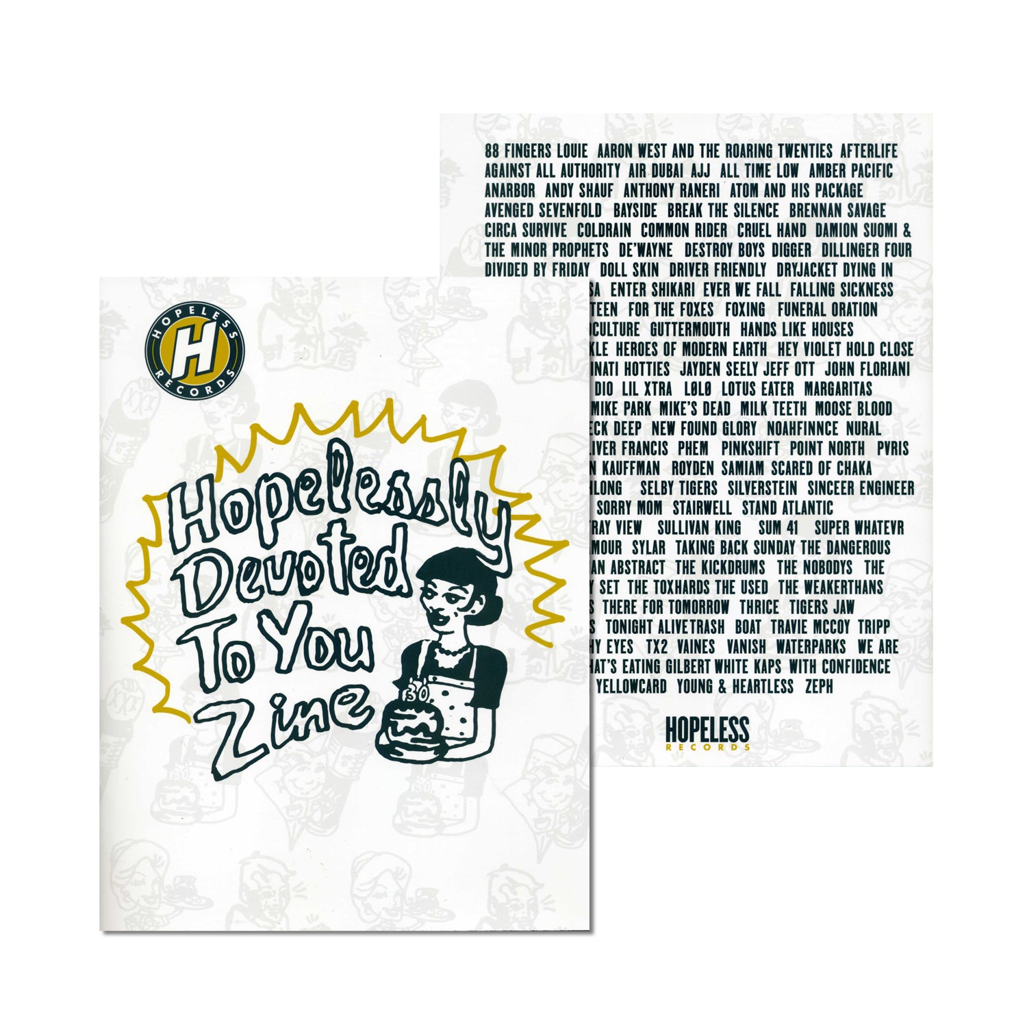 Hopeless Records 30th Anniversary Zine