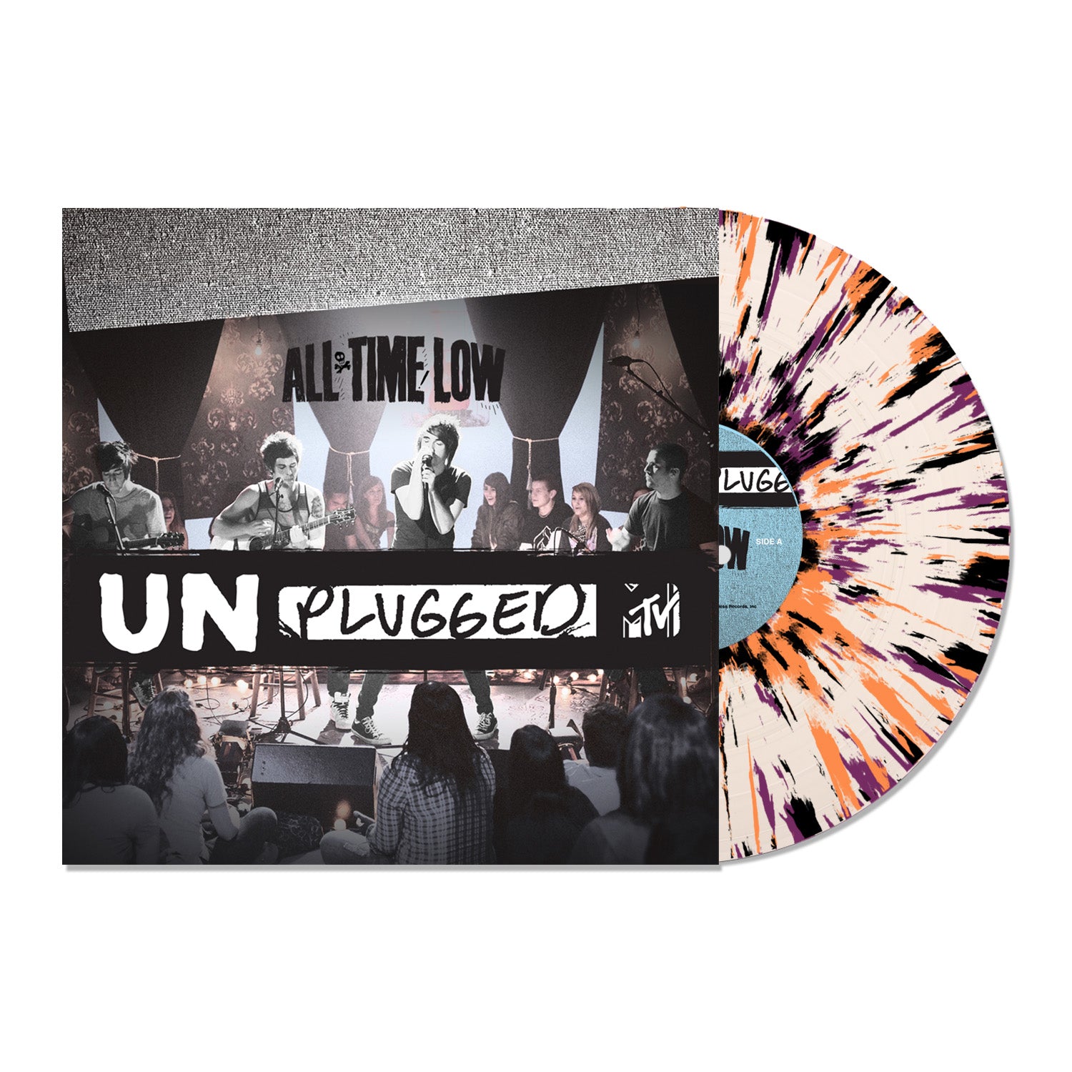 MTV Unplugged LP 3枚セット All Time Low 'MTV Unplugged' Clear W/ Orange/Purple/Black Splatter