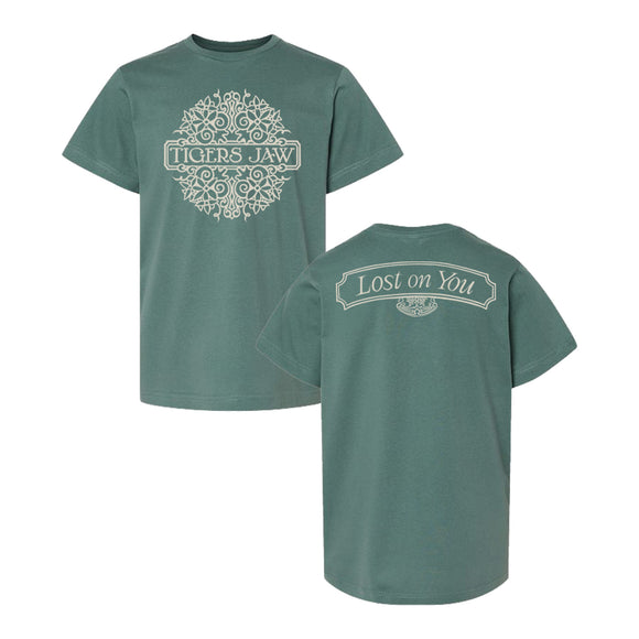Tigers Jaw 'Lost On You' Blue Spruce T-shirt – Hopeless Records