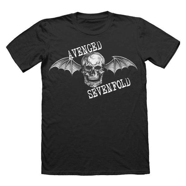 Avenged Sevenfold Original Deathbat Black T-Shirt – Hopeless Records