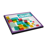 A square board game box titled The In Crowd: Guaranteed to Disagree, featuring colorful overlapping rectangles on white with a purple border—ideal for fans of We Are The In Crowd, the pop rock band from Hopeless Records. Brand: We Are The In Crowd.