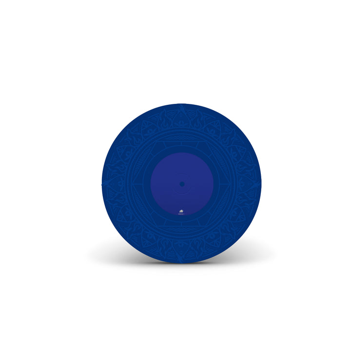 Transparent Blue 10"