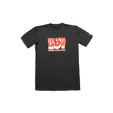 The Neck Deep When You Know tee, made from 100% Cotton Gildan Hammer, showcases a bold orange and white WHEN YOU KNOW YOU KNOW graphic in playful font, with subtle small text underneath.